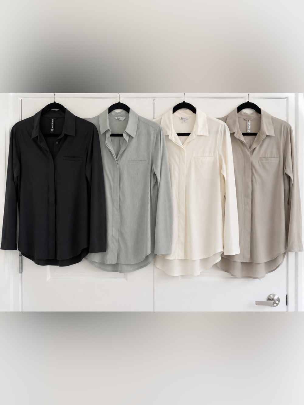 Athleta Urbanite long sleeve button up breathable lot of 4 small like new